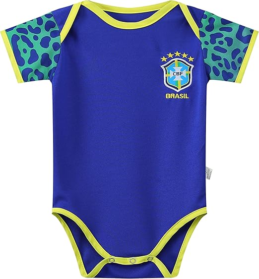 Brésil Extérieur 2022 Body Bébé - Cliquez sur l'image pour la fermer